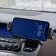 Автомобильный держатель SD01 с беспроводной зарядкой 15W на решётку авто с функцией поворота 90° Серый - изображение 13