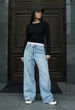 Жіночі джинси Staff 2511 light blue baggy 36 - изображение 1