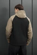 Чоловіча куртка демісезонна стаф чорна оливкова з мембраною soft shell Staff synx black & olive L (380439) - зображення 2
