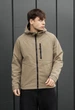Куртка мужская стаф зеленая демисезонная soft shell базовая Staff synx light olive M (380432) - изображение 8