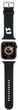 Pasek Karl Lagerfeld 3D Rubber Karl Head do Apple Watch Series 1/2/3/4/5/6/7/8/9/SE/SE2 38-41 mm Black (3666339127374) - obraz 1