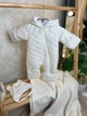 Дитячий демісезонний комбінезон молочний Polar Teddy 74-80 см - изображение 5