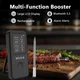 BFOUR Бездротовий термометр для м’яса з 2 щупами, Bluetooth термометр для гриля та духовки, смарт-термометр з керуванням через додаток, чорний - зображення 5