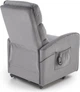 Fotel wypoczynkowy Halmar MARONI Popielaty (5905248135192) - obraz 7