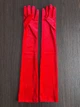 Оксамитові довгі рукавички honey fashion accessories xs/s/m червоні (30к005) - изображение 6