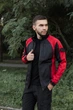 Куртка мужская Intruder iForce Softshell Light демисезонная ветровка софтшелл без флиса влагозащитная куртка с прорезиненными молниями чёрно-красная/L - изображение 1