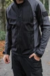 Куртка мужская Intruder iForce Softshell Light демисезонная ветровка софтшелл без флиса влагозащитная куртка с прорезиненными молниями серая/M - изображение 4