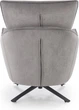 Крісло для відпочинку Halmar SCAMPI Сіре (5905248135550) - зображення 5