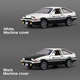 Модель авто Toyota AE86 Trueno 1:43 DIY | колекційна металева JDM модель у стилі Initial D - зображення 4