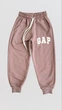 Детский спортивний костюм двойка GAP свитшот в полоску 122-128 коричневый - изображение 7