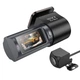 Відеореєстратор HOCO DV8 2K display hidden driving recorder(with rear camera) Black - изображение 2