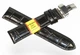 Ремешок для часов Modeno Spain 22 мм modk22w1-25, натуральная кожа, черный, застежка-клипса из нержавеющей стали - изображение 4
