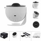 Проектор звездного неба + 12 картриджей, от USB, Galaxy Projector, Белый / Планетарий для спальни / Ночник звездное небо (343225) - изображение 8