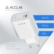 Сетевое зарядное устройство для ACCLAB 45W USB-C PD3.0 QC4.0 White (AL-TC451) - изображение 5