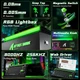 Ігрова магнітна Клавіатура ATTACK SHARK R85 HE Black Green - изображение 2