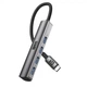Концентратор Armorstandart USB-C to 4USB Grey (ARM69364) Armorstandart ARM69364 929030 - зображення 2