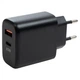 Зарядное устройство Vinga GaN 65W PD+QC 1C1A ports Wall Charger (VCPCHCA65B) Vinga VCPCHCA65B 928775 - изображение 2
