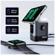 Зарядний пристрій Ugreen 2-in-1 wireless iPhone + AirPods W709 gray (45775) UGREEN 45775 928344 - зображення 4