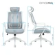 Офісне крісло OfficePro Harmony OC310-W-LG-LG (OC310-W-LG-LG) OfficePro OC310-W-LG-LG 928985 - зображення 10