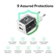 Зарядное устройство Baseus 1xUSB-C 20W + 1xUSB white + cable USB-C to USB-C 60W 1.0m (P10111608213-01) Baseus P10111608213-01 928777 - изображение 12