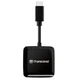 Зчитувач флеш-карт Transcend USB 3.2 Gen 1 Type-C SD/microSD Black (TS-RDC3) Transcend TS-RDC3 928581 - зображення 1