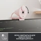 Веб-камера Logitech Brio 300 FHD Rose (960-001448) Logitech 960-001448 928590 - зображення 5