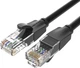 Патч-корд Vention Cat.6 UTP Patch Cable 0.5M Black (IBEBD) - изображение 1