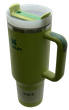 Термос термочашка Stanley Quencher H2.0 Tumbler з нержавіючої сталі Green 1,18 л KT7001960 - зображення 6