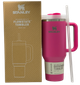 Термос термочашка Stanley Quencher H2.0 Tumbler Pink 1,18 л з нержавіючої сталі KT7001917 - зображення 1