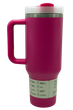 Термос термочашка Stanley Quencher H2.0 Tumbler з нержавіючої сталі Pink 1,18 л KT7001917 - зображення 5