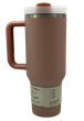 Термос термокружка Stanley Quencher H2.0 Tumbler из нержавеющей стали Brown 1,18 л KT7001916 - изображение 4