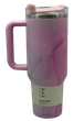 Термос термочашка Stanley Quencher H2.0 Tumbler Marble Pink 1,18 л з нержавіючої сталі KT7001919 - зображення 5
