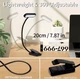 Лампа для чтения книг, BookLight, 12 Led, черная - изображение 5