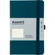 Тетрадь офісна Axent Partner 125х195 96 арк. клітинка тверда палітурка малахіт (8201-31-A) - зображення 1