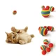 М'яч для тварин в наборі 4 шт/ уп Rainbow M Multicolor ( 474791) - изображение 3