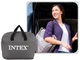 Надувне ліжко матрас Intex 64904 з електронасосом 137х191х46 см - зображення 8