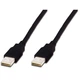 Дата кабель USB 2.0 AM/AM 1.0m Digitus (AK-300100-010-S) - изображение 2