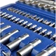 Набор инструментов на 108 предметов в пластиковом кейсе UKC Tools PCS-108 Синий (133990) - изображение 2