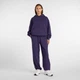 Женские фиолетовые спортивные брюки New Balance Athletics French Terry Jogger 40 (L) (WP41513BOY) - изображение 2