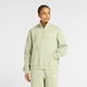 Женский зеленый реглан New Balance NB Linear Heritage Fleece Half Zip 34 (XS) (WT53511GAS) - изображение 1