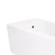 Биде подвесное Qtap Gemini 485×340×300 мм, White QTTAU28W49120 - изображение 5