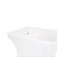 Биде напольное Qtap Presto Quadro 525×340×400 мм, White QTPRE29W49124 - изображение 5