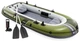 Надувная трехместная лодка Intex Seahawk 3 Set, 295 х 137 см (весла, ручной насос). 3-х камерный - изображение 1