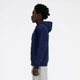 Чоловіче синє худі New Balance Stacked Logo 52 (XL) (MJ41501NNY) - зображення 3