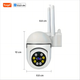 Умная камера Tuya Smart 2.4G WiFi с обнаружением движения и двухсторонней связью - изображение 3