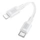 Кабель USB Borofone BX111, PD27W, Type-C to Lightning, 1m, Белый - изображение 3