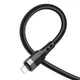 Кабель USB Borofone BU35, Type-C to Lightning, PD20W, 1.2m, чорний - зображення 2