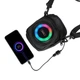 Сумка-акустика HOCO Wave BT Speaker HC41, IPX4, BT5.4, USB, TF, FM, 10Wx2, 3h, 1.5L, black - изображение 6