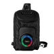 Рюкзак-акустика HOCO Journey BT Speaker HC42, IPX4, BT5.4, USB, TF, FM, 10Wx2, 2500mAh, 3h, 6L, black - изображение 2