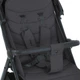 Детская коляска EL CAMINO MALTA (ME 1182 Black Onyx) москитная сетка, дождевик, подстак., чехол - изображение 2